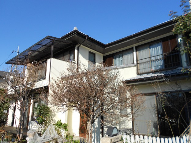 O様邸 (4)屋根・外壁シリコン樹脂塗装